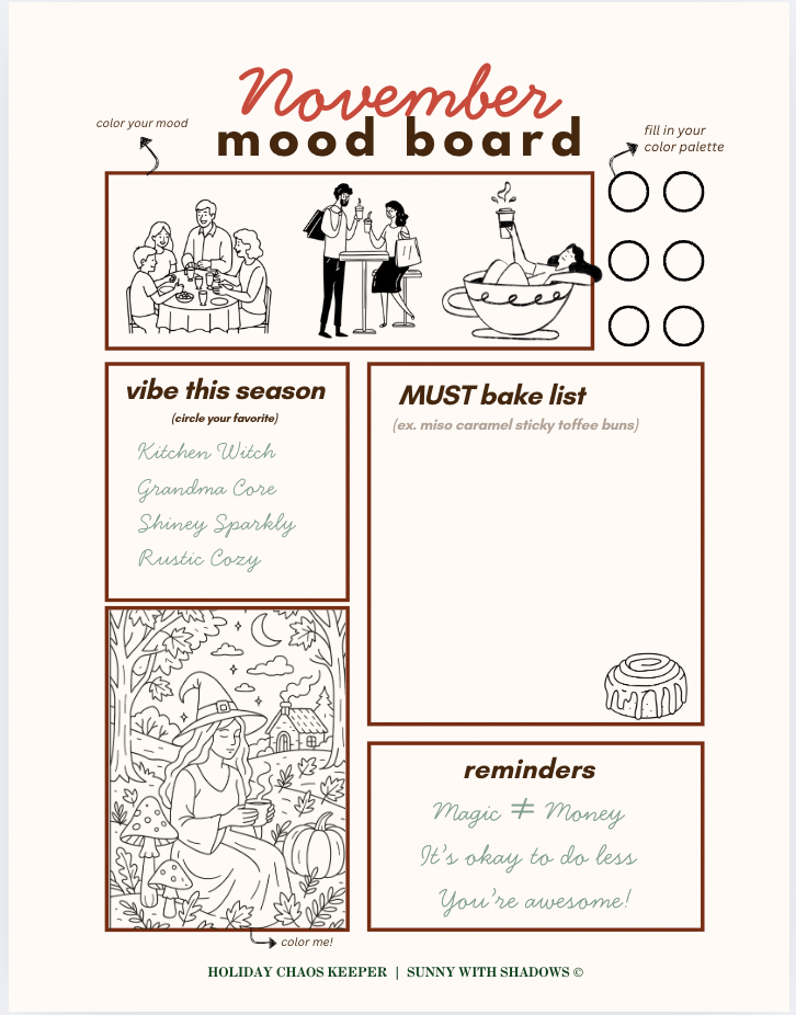 Holiday Planner + Activity Booklet (Digital + Printable Editions)